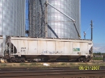 GACX 5703 being loaded with grain